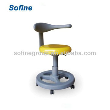 Dental Assistant Stool, cadeira dental base redonda Medical Stool